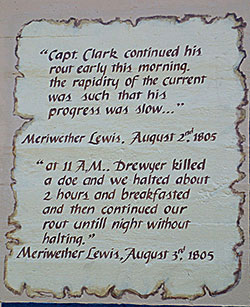 Meriwether Lewis, August 1805