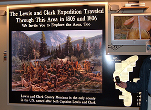 Lewis and Clark with GPS