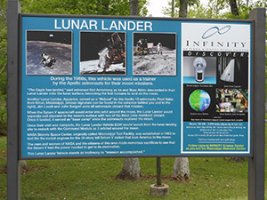 Lunar Landing Sign