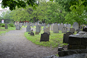 Graveyard Closeup