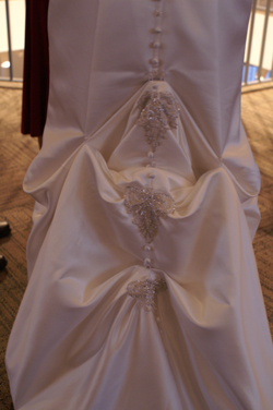 Back of Nina's Gown